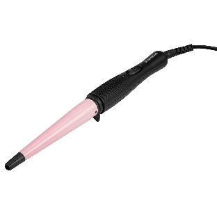 Щипцы для завивки волос Starwind SHS 7035 черный/фиолетовый, 13-19 мм, 200 °C, 1 режим