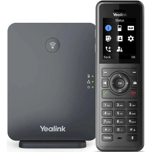 Телефон SIP Yealink W77P черный