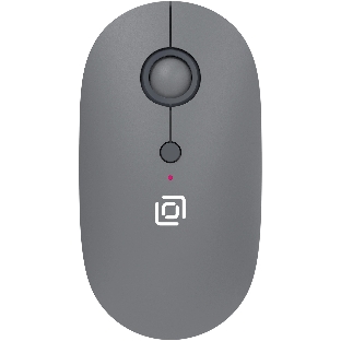 Мышь беспроводная Oklick 409MW графитовый, 1600 dpi, радиоканал, Bluetooth, USB, кнопки - 4