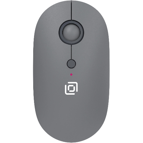 Мышь беспроводная Oklick 409MW графитовый, 1600 dpi, радиоканал, Bluetooth, USB, кнопки - 4