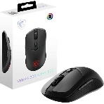 Мышь беспроводная/проводная MSI VERSA 300 черный, 8000 dpi, радиоканал, Bluetooth, USB, кнопки - 6