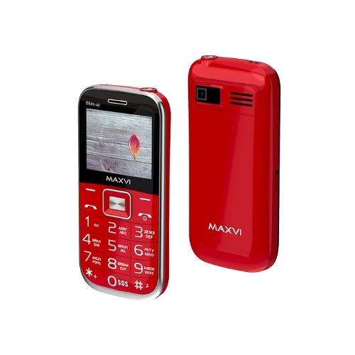 Мобильный телефон Maxvi B6ds up красный