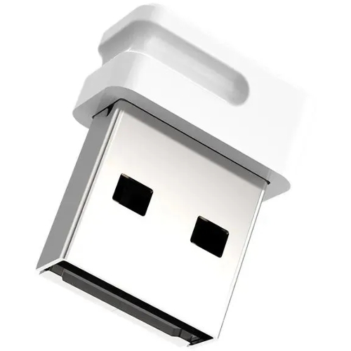 Флешка USB Netac U116 mini (NT03U116N-016G-32WH), 16Gb, USB 3.2, R/W 90/30, белый