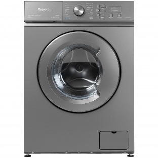 Стиральная машина Бирюса WM-SM510/10 M металлик, загрузка фронтальная 5 кг, 1000 об/мин, класс: А+++