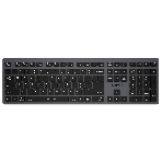 Клавиатура беспроводная A4Tech Fstyler FBX50C, USB, Bluetooth/Радиоканал, серый