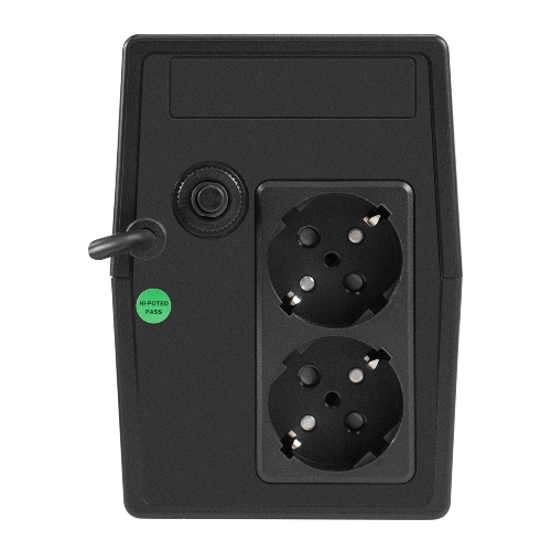 Источник бесперебойного питания ExeGate Smart LB-450.LCD.AVR.2SH (450VA/270W, LCD, AVR, 2*Schuko, батарея 12V 4.5Ah, Black)