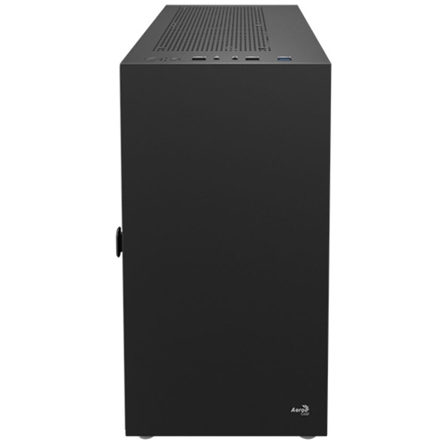 Компьютерный корпус Aerocool/Formula CS-111-G-BK-v1 (mATX, 0.5мм, стекло, USB 3.0 x1, USB 2.0 x2, 1x 12cm Black Fan)