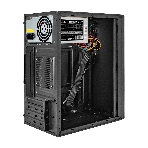 Компьютерный корпус Minitower ExeGate BAA-308UC-AAA400 (mATX, БП AAA400 с вент. 8см, 1хUSB/1хUSB 3.0/1хTypeC, HD Audio, черный)