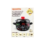 Кастрюля Appetite 1RC161M Gazpacho сферическая эмалированная 2 л