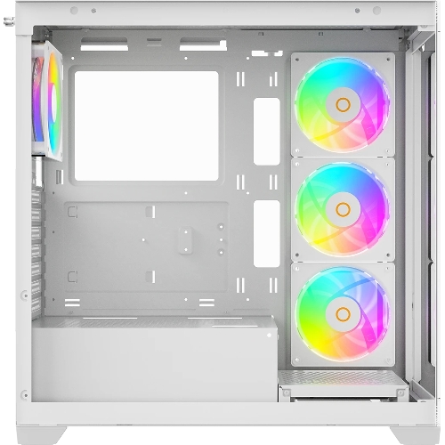 Компьютерный корпус Ocypus Gaммa C72 WH ARGB ATX/win/white/4 ARGB fans/no PSU/Tempered Glass