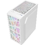 Компьютерный корпус Aerocool/Formula Mana белый без БП ATX 3x120мм 1xUSB 2.0 1xUSB 3.0 audio bott PSU