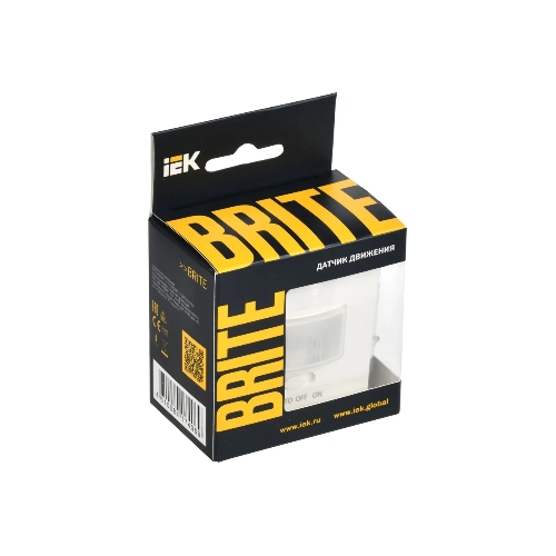 Датчик движения IEK BRITE ДС10-1-БрБ (BR-MS10-N-150-05-K01) белый