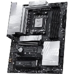 Материнская плата MSI PRO X870E-P WIFI, AM5, AMD X870E, 4xDDR5, 4xSATA, 3xM.2, 1xPCIe 5.0 x16, 1xPCIe 4.0 x4, 1xPCIe 3.0 x1, 1xHDMI, 1x5Gb LAN, Wi-Fi 7, Bluetooth 5.4, 1xUSB-C 20Gbps, 1xThunderbolt 4, 2xUSB-A 10Gbps, 2xUSB-A 5Gbps, 4xUSB-A 2.0, 3x3.5 мм, 7.1, ATX