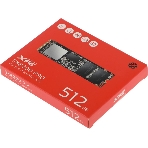 Накопитель SSD XPG SX8200 Pro, 512 Gb, PCIe 3.0 x4, M.2 2280, NVMe, R/W 3350/2350, с радиатором