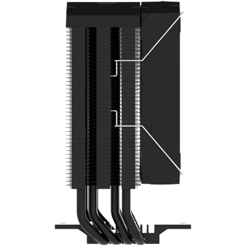Вентилятор для процессора ALSEYE Q120S Plus(Black)