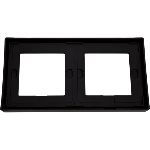 Рамка 2-м ArtGallery IP44 карбон SE GAL441002