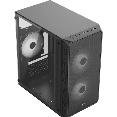 Компьютерный корпус AeroCool/Formula Air Mesh G4 черный без БП mATX 1x120мм 1xUSB 2.0 1xUSB 3.0 audio