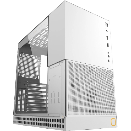 Компьютерный корпус без блока питания Geometric Future Model 4 King Arthur, Midi-Tower, TG, no fans, 2xUSB-A 3.0, 1xUSB 3.2 Type-C, E-ATX, ATX, mATX, mITX белый