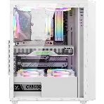 Компьютерный корпус Aerocool/Formula Mana белый без БП ATX 3x120мм 1xUSB 2.0 1xUSB 3.0 audio bott PSU