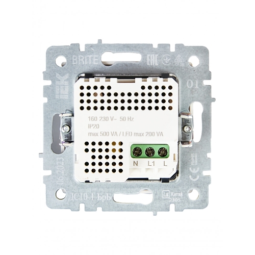 Датчик движения IEK BRITE ДС10-1-БрБ (BR-MS10-N-150-05-K01) белый