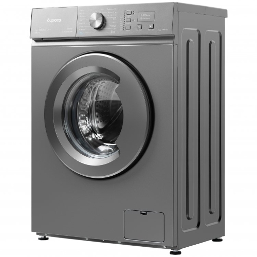 Стиральная машина Бирюса WM-SM510/10 M металлик, загрузка фронтальная 5 кг, 1000 об/мин, класс: А+++