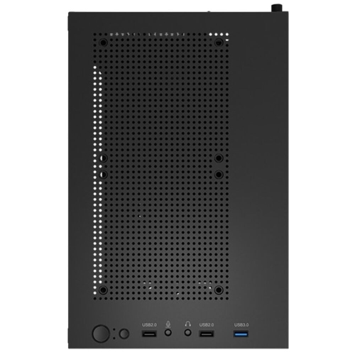 Компьютерный корпус Aerocool/Formula CS-111-G-BK-v1 (mATX, 0.5мм, стекло, USB 3.0 x1, USB 2.0 x2, 1x 12cm Black Fan)
