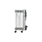 Обогреватель масляный Neoclima NC 9307 белый/черный, 1500 Вт, 15 м2, термостат 28742