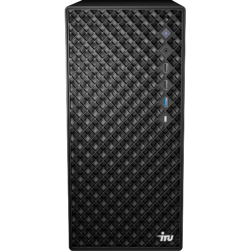 Компьютер IRU Tactio 520B6SB MT Ryzen 5 8600G (4.3) 32Gb SSD 512Gb RGr Win 11Pro 2.5xGbitEth 450W черный (RUS) (2131216)