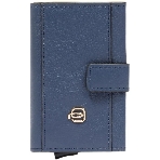 Картхолдер Piquadro Lyra PP5649W92R/BLU4 синий, натуральная кожа