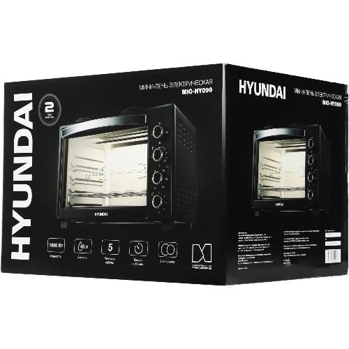 Мини-печь Hyundai MIO-HY099 45л. 2000Вт черный