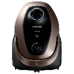Пылесос Samsung VC20M2589JD/EV золотой/черный, 460/2000 Вт, уборка сухая, пылесборник мешок, 2,5 л
