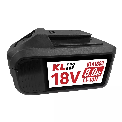 Профессиональная аккумуляторная батарея Klpro KLA1880 (18В, Li-ion, 8.0Ач)
