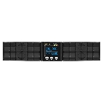 Источник бесперебойного питания On-line ExeGate PowerExpert ULS-575-10kVA.LCD.AVR.T.USB.RS232.SNMP.2U 10000VA/10000W, On-Line, PF=1, LCD, клеммы, RS232, USB, SNMP-slot, EPO, батареи внешние 192В/240В суммарной емкостью до 400Ah, Rackmount 2U/Tower, металлический корпус, черный