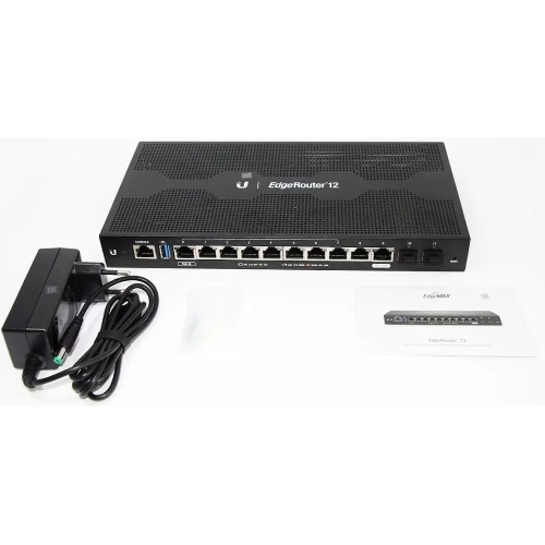 Маршрутизатор Ubiquiti ER-12-EU черный