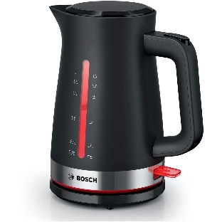 Чайник электрический Bosch TWK4M223 1.7 л, черный корпус: пластик