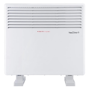 Конвектор электрический Neoclima COMFORTE T 1.0 белый, 1000 Вт, 15 м2, термостат