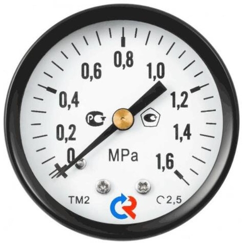 Манометр общетехнический осевой ТМ-310Т.00 0...0,6 МРа 1/4' 150С кл.2.5