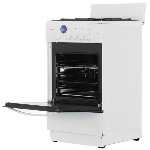 Плита газовая Gefest ПГ 3200-06 К35 белый, конфорок 4 шт, духовка 42 л, 50 см x 85 см x 53 см