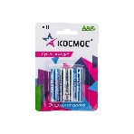 Элемент питания алкалиновый AAA/LR03 BP-8 (блист.8шт) Космос KOCLR03BL8