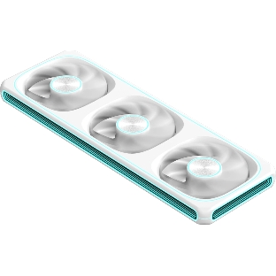 Вентилятор для корпуса Formula Air Fusion 3 Wh ARGb 360х120x28 белый 4-pin 34.95дБ Ret