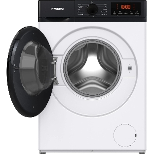 Стиральная машина Hyundai WME8215 белая, загрузка фронтальная 8 кг, 1200 об/мин, класс A