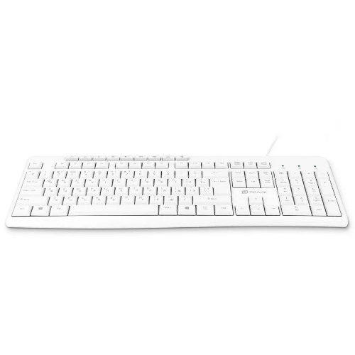 Клавиатура Oklick 305M проводная, USB Type-A, белый