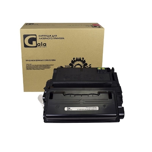 Картридж лазерный GalaPrint GP-Q5942X/Q5945A/Q1338/Q1339 черный (20000 стр) для HP LJ 4240/4240N/4250/4250DTN/4250DTNSL/4250N/4250TN/4345/4350/4350DTN/4350DTNSL/4350N/4350TN