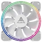 Вентилятор для корпуса Alseye Halo 4.0-W kit (3шт.) белый, 120 мм, 1300 об/мин, 24.8 дБ, 4 pin