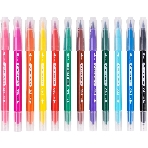 Фломастеры Deli EC151-12 Color Emotion 12 цветов, пластиковая коробка (12шт)