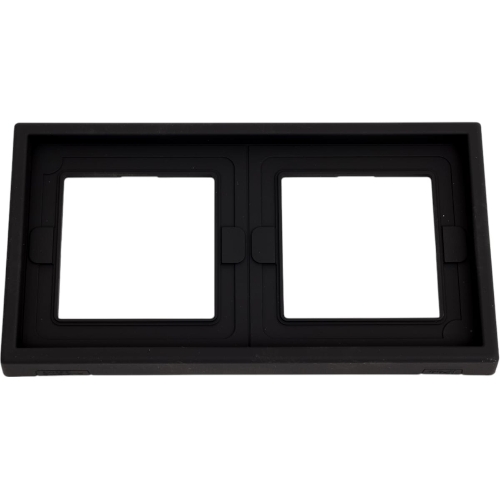 Рамка 2-м ArtGallery IP44 карбон SE GAL441002