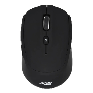 Мышь беспроводная Acer OMR050 черный, 1600 dpi, радиоканал, Bluetooth, USB, кнопки - 6