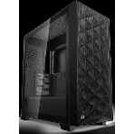 Компьютерный корпус без блока питания PCCooler C3D510 BK, Mesh Mid Tower, черный, TG, 0.7 SPCC, no fans E-ATX, ATX, mATX, mITX 170/390/205mm 2x2.5