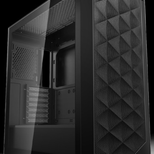 Компьютерный корпус без блока питания PCCooler C3D510 BK, Mesh Mid Tower, черный, TG, 0.7 SPCC, no fans E-ATX, ATX, mATX, mITX 170/390/205mm 2x2.5