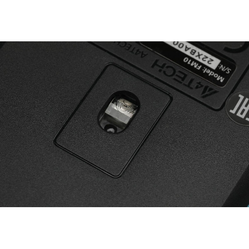Мышь проводная A4Tech Fstyler FM10 черный/синий, 1600 dpi, USB, кнопки - 4